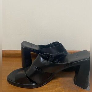 Enzo Angiolini Black Women's Mules